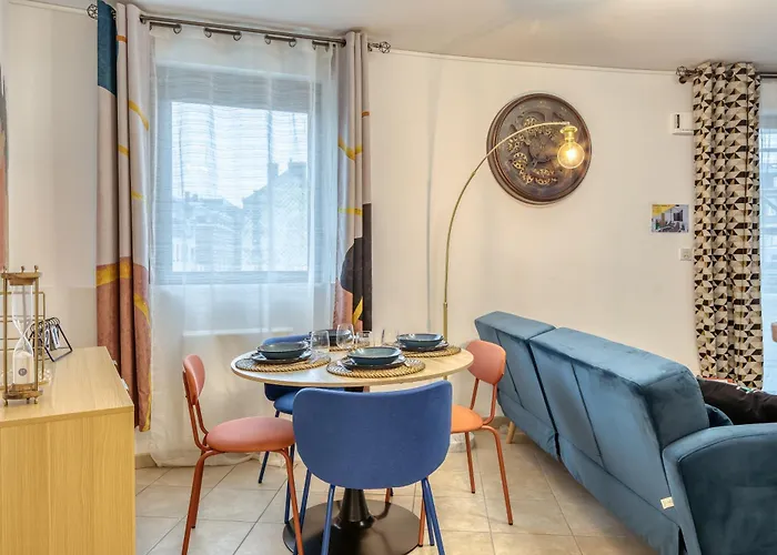 L'heure Normande Balcon Center Station Apartment