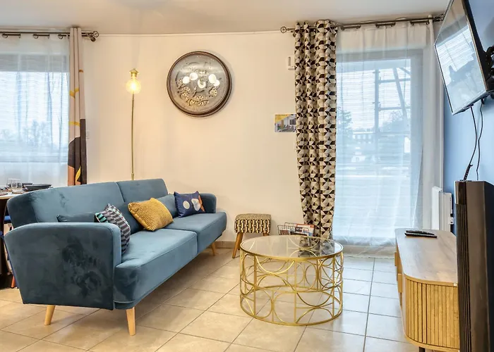 L'heure Normande Balcon Center Station Appartement