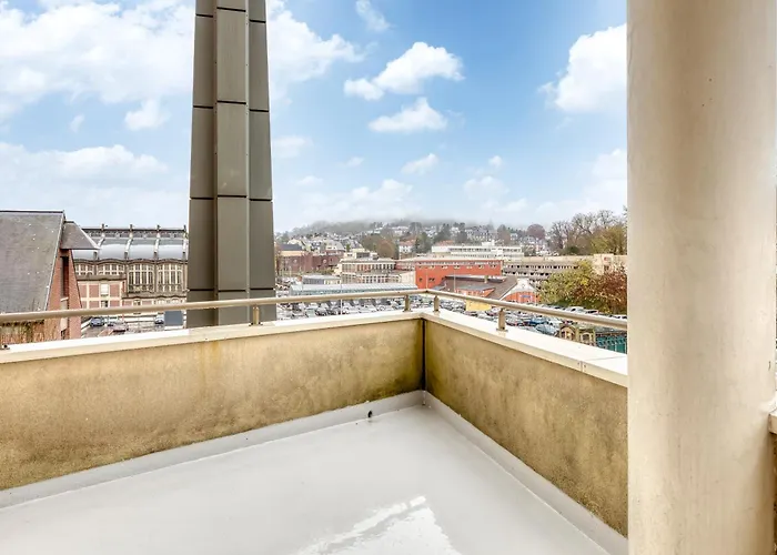 Appartement L'heure Normande Balcon Center Station